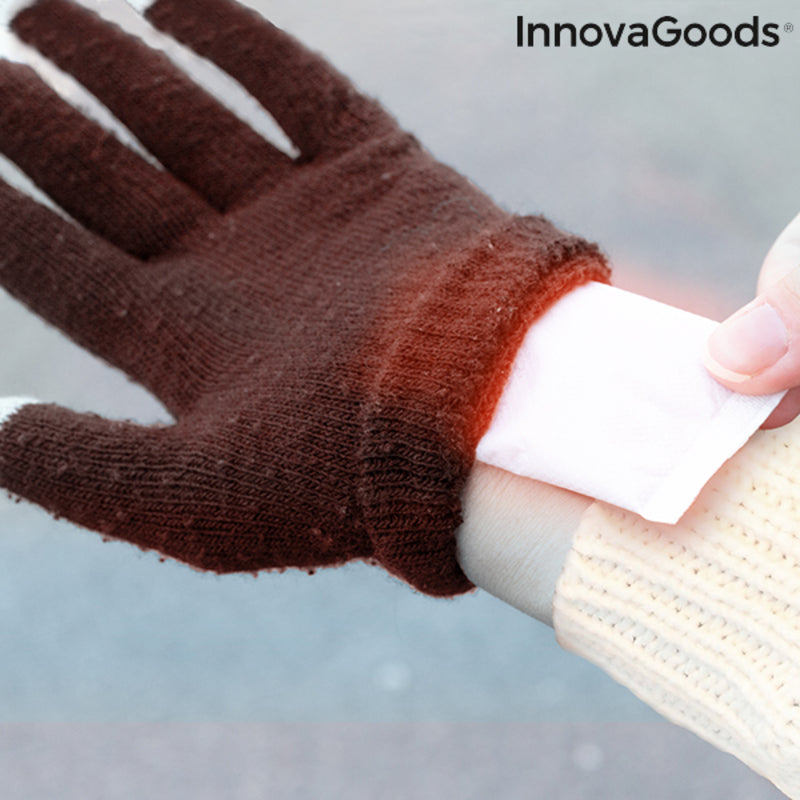 Handverwarmende Patches Heatic Hand InnovaGoods (Pak van 10)