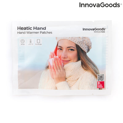 Handvärmande plåster Heatic Hand InnovaGoods (paket med 10)