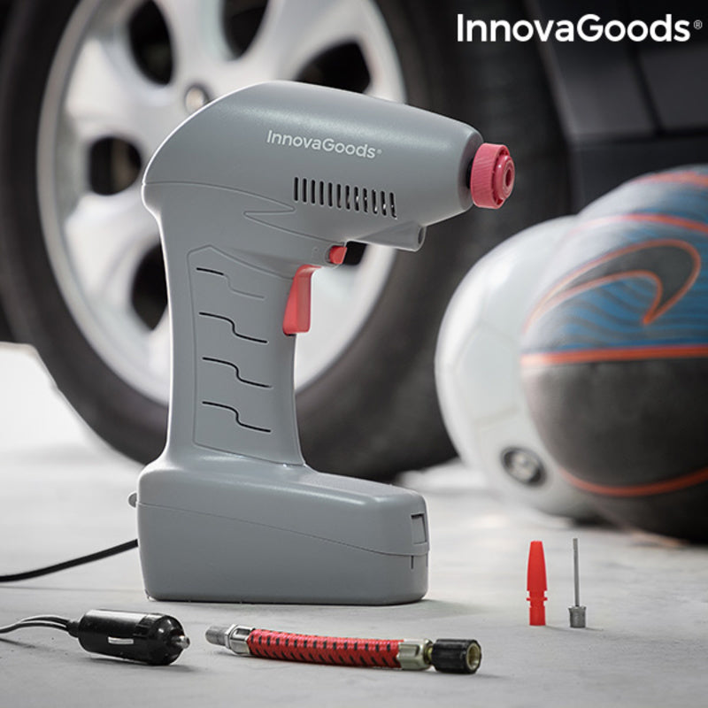Portable Air Compressor with LED Light. Airpro+ InnovaGoods