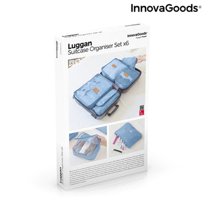 Koffer-Organizer-Taschen-Set Luggan InnovaGoods 6-teilig