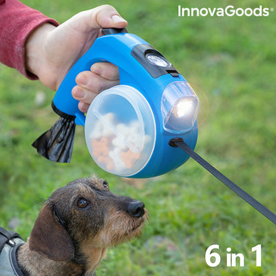 6-in-1 intrekbare hondenriem Compet InnovaGoods