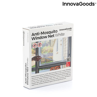 Moustiquaire Adhésive Anti-moustique Découpable Blanc InnovaGoods