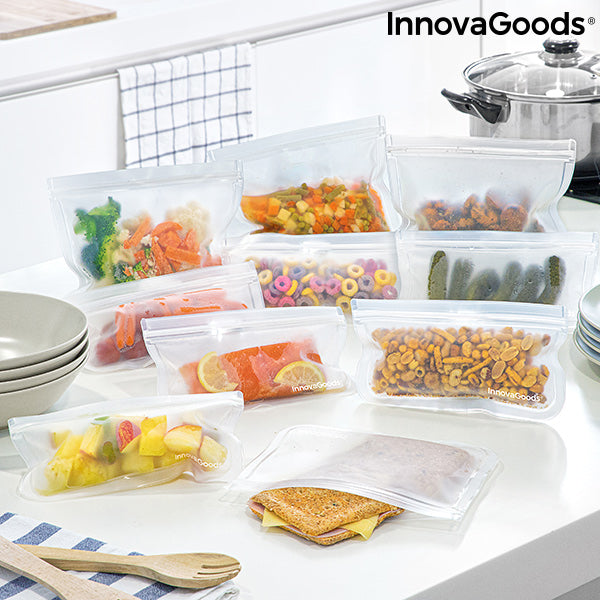 Reusable Food Bag Set Freco InnovaGoods 10 Pieces