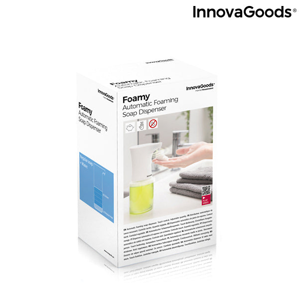 Distributeur de savon mousse automatique avec capteur Foamy InnovaGoods