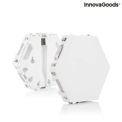 Set med modulära magnetiska och berörings-LED-paneler Tillight InnovaGoods (paket med 3)