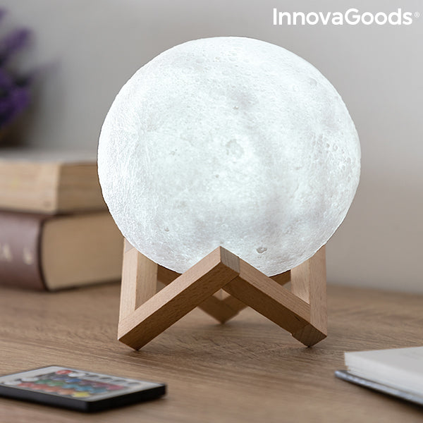Lampe Lune LED Rechargeable Moondy InnovaGoods