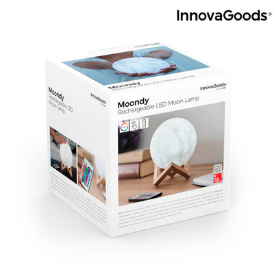 Rechargeable LED Moon Lamp Moondy InnovaGoods
