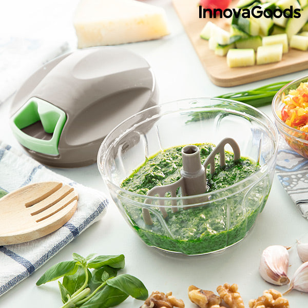 Manual mini chopper with pull cord Spinop InnovaGoods