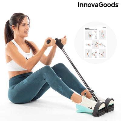 Multifunction Resistance Elastic Bands with Exercise Guide Tensport InnovaGoods