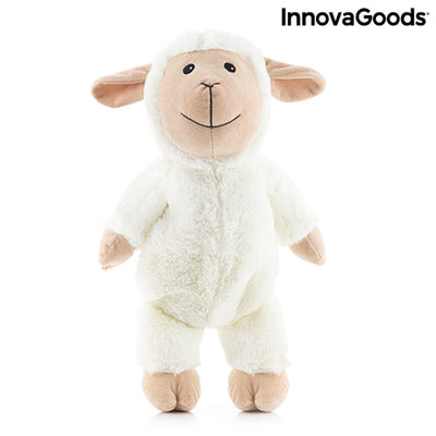 Plüschtier Schaf mit wärmender und kühlender Wirkung Wooly InnovaGoods