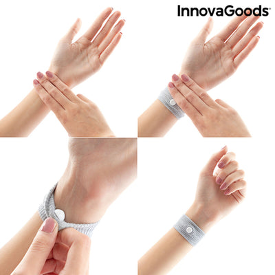 Anti-nausea bracelet with Nei-Kuan Pressure Point Nona InnovaGoods (Pack of 2)