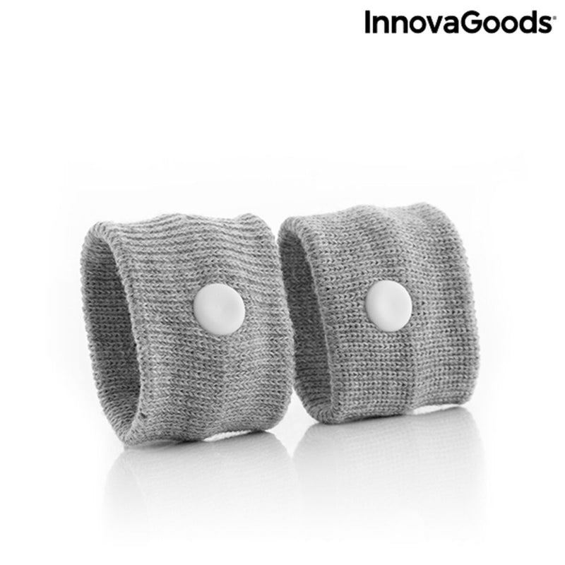 Anti-illamående armband med Nei-Kuan Pressure Point Nona InnovaGoods (paket med 2)