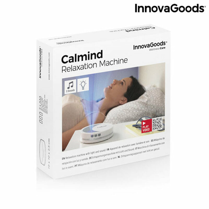 Relaxation Machine with Light and Sound for Sleep Calmind InnovaGoods