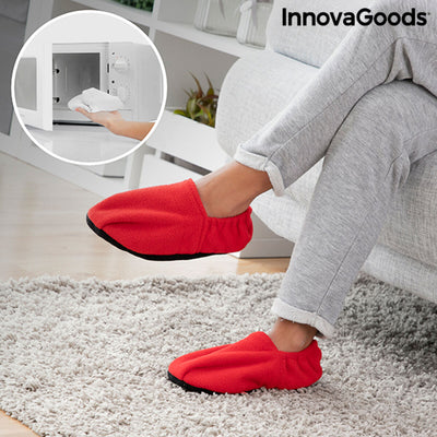 Chaussons Chauffants Micro-ondables InnovaGoods