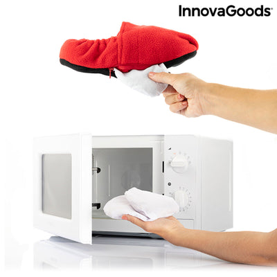 Chaussons Chauffants Micro-ondables InnovaGoods