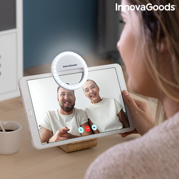 Oplaadbare selfie-ringlamp Instahoop InnovaGoods