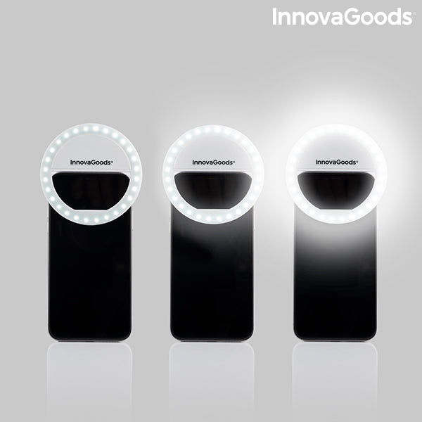 Anello luminoso ricaricabile per selfie Instahoop InnovaGoods