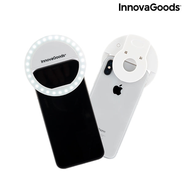 Uppladdningsbar Selfie Ring Light Instahoop InnovaGoods