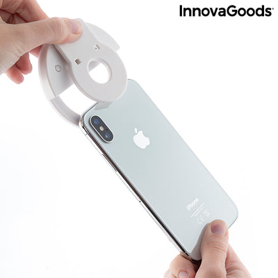 Anello luminoso ricaricabile per selfie Instahoop InnovaGoods