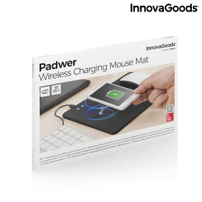 Tappetino per mouse 2 in 1 con pad di ricarica wireless InnovaGoods