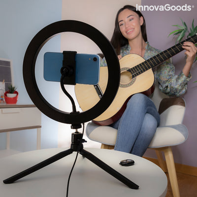 Selfie Ring Light with Tripod and Remote Youaro InnovaGoods