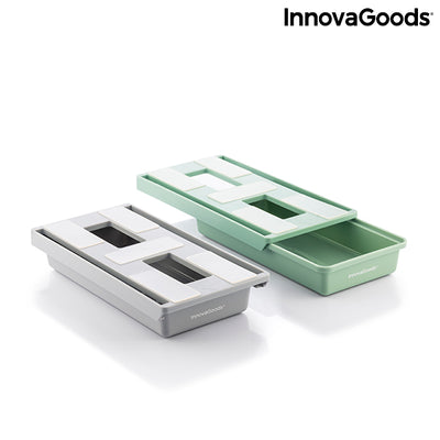 Satz zusätzlicher selbstklebender Schreibtischschubladen Underalk InnovaGoods, Packung mit 2 Einheiten