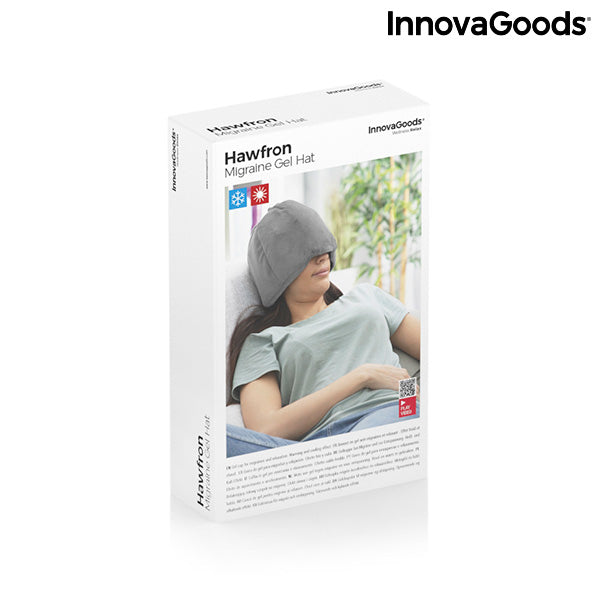 Bonnet Gel pour Migraines et Relaxation Hawfron InnovaGoods