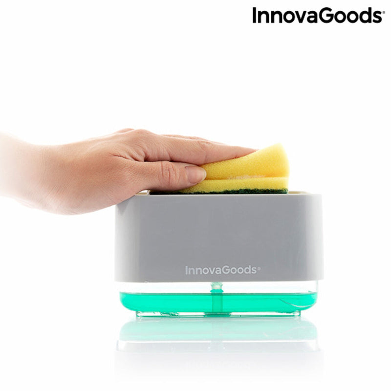 2-in-1-Seifenspender für die Küchenspüle Pushoap InnovaGoods