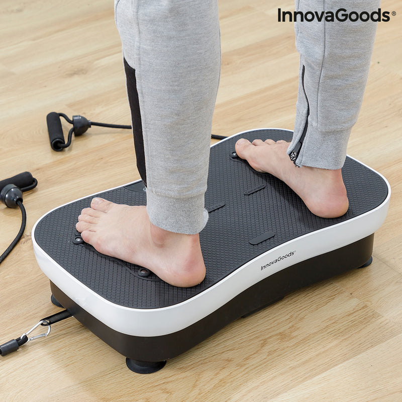 Vibration Training Plate with Accessories and Exercise Guide Vybeform InnovaGoods
