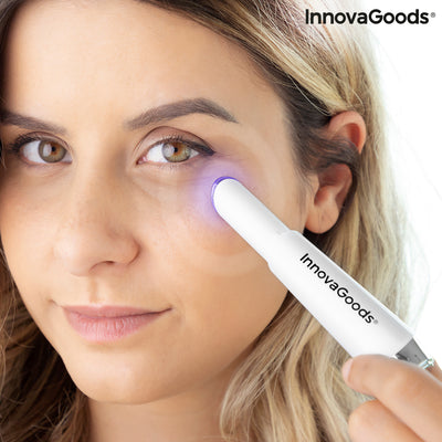 Anti-ageing Eye Massager with Phototherapy, Thermotherapy and Vibration Therey InnovaGoods