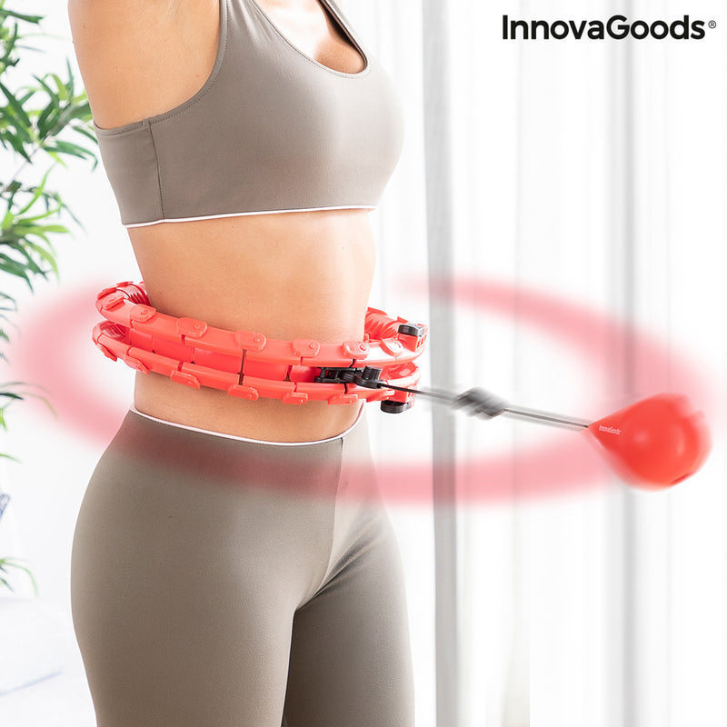 Adjustable Smart Fitness Hoop with Weight Fittehoop InnovaGoods