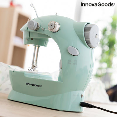 Mini Portable Sewing Machine with LED, Thread Cutter and Accessories Sewny InnovaGoods