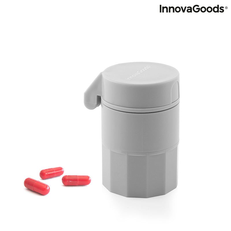 5-in-1 Pill Dispenser with Cutter and Crusher Fivlok InnovaGoods
