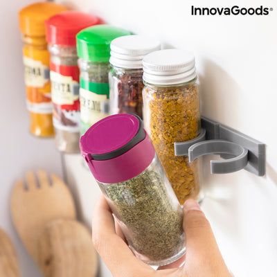 Adhesive and Divisible Spice Organiser Jarlock x20 InnovaGoods