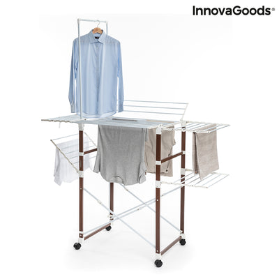 Folding Clothes Dryer with Wheels Flareck InnovaGoods
