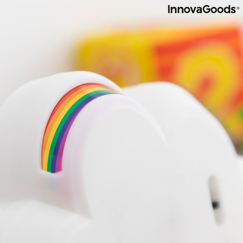 Lamp with Rainbow Projector and Stickers Claibow InnovaGoods