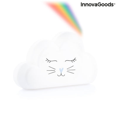 Lamp with Rainbow Projector and Stickers Claibow InnovaGoods