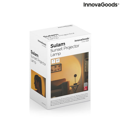 Solnedgångsprojektorlampa Sulam InnovaGoods