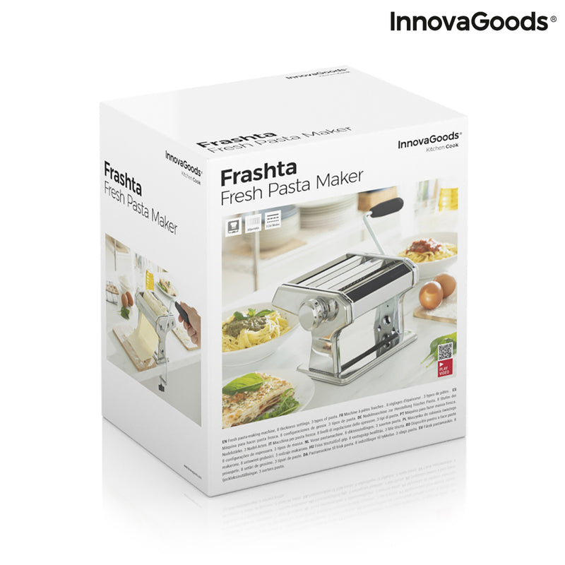 Maschine zur Herstellung frischer Pasta mit Rezepten von Frashta InnovaGoods