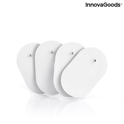 Replacement Patches for Electrodes EMS InnovaGoods Pack of 4 units