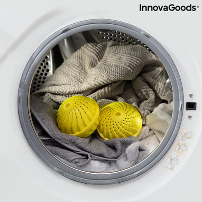 Palline per lavare i vestiti senza detersivo Delieco InnovaGoods Confezione da 2 unità