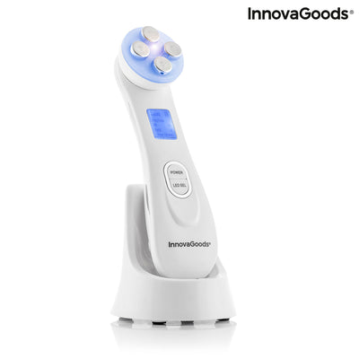 Facial Massager with Radiofrequency, Phototherapy and Electrostimulation Wace InnovaGoods