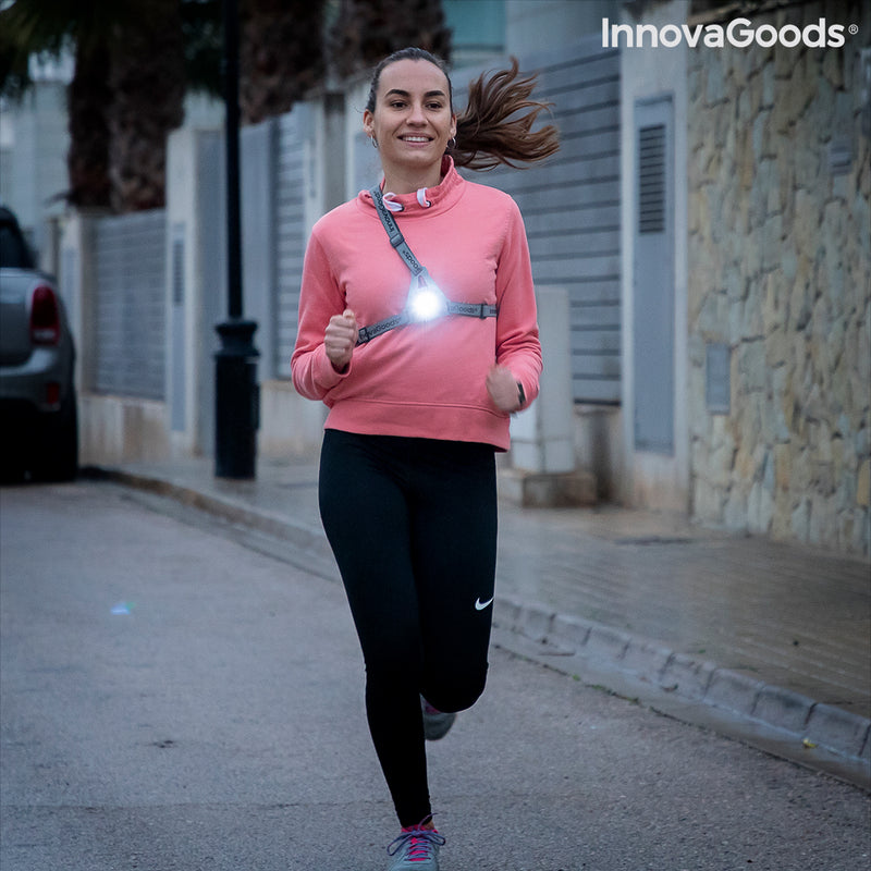Sportgurt mit LED-Lichtern Safelt InnovaGoods