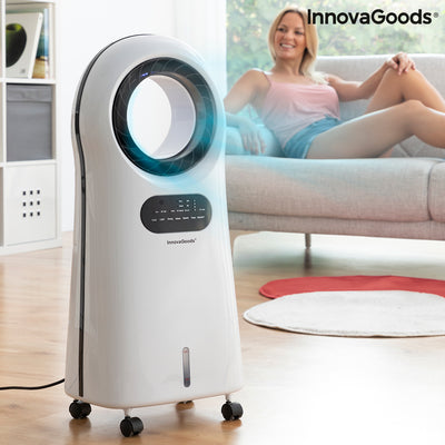 Bladeless, Evaporative Air Conditioner with LED Evareer InnovaGoods