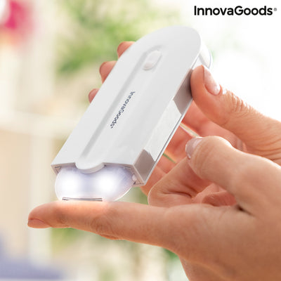 Mini rasoio ricaricabile con luce LED Epiluch InnovaGoods