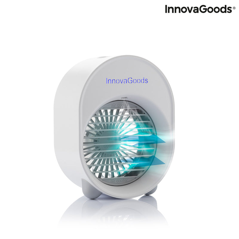 Mini Ultrasound Luchtkoeler-Bevochtiger met LED Koolizer InnovaGoods