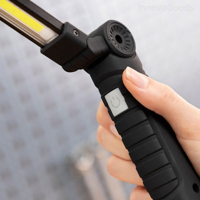 Torche LED Magnétique Rechargeable 5-en-1 Litooler InnovaGoods