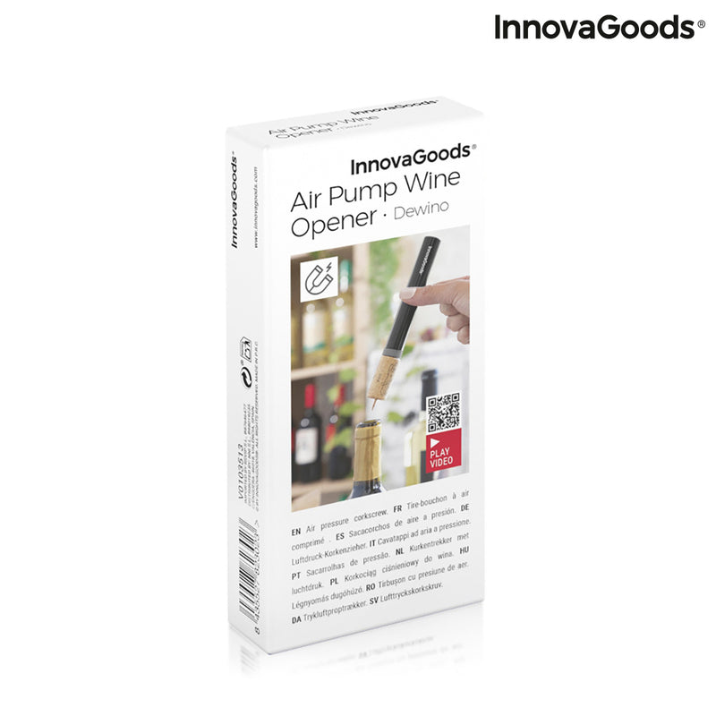 Luftdruckkorkenzieher für Wein Dewino InnovaGoods