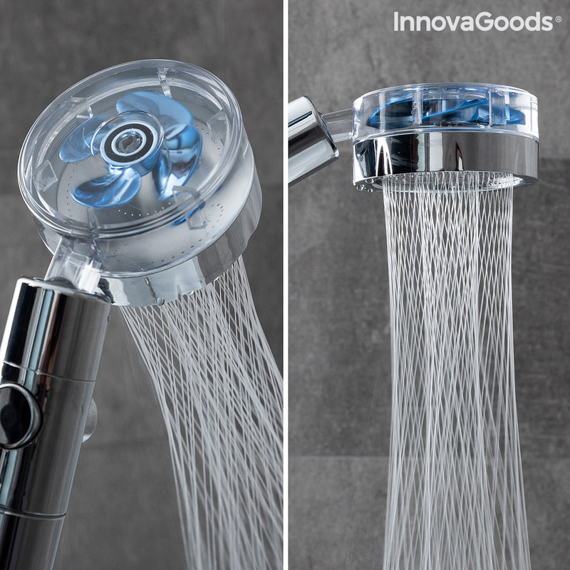 Eco-doccia con elica a pressione e filtro purificatore Heliwer InnovaGoods