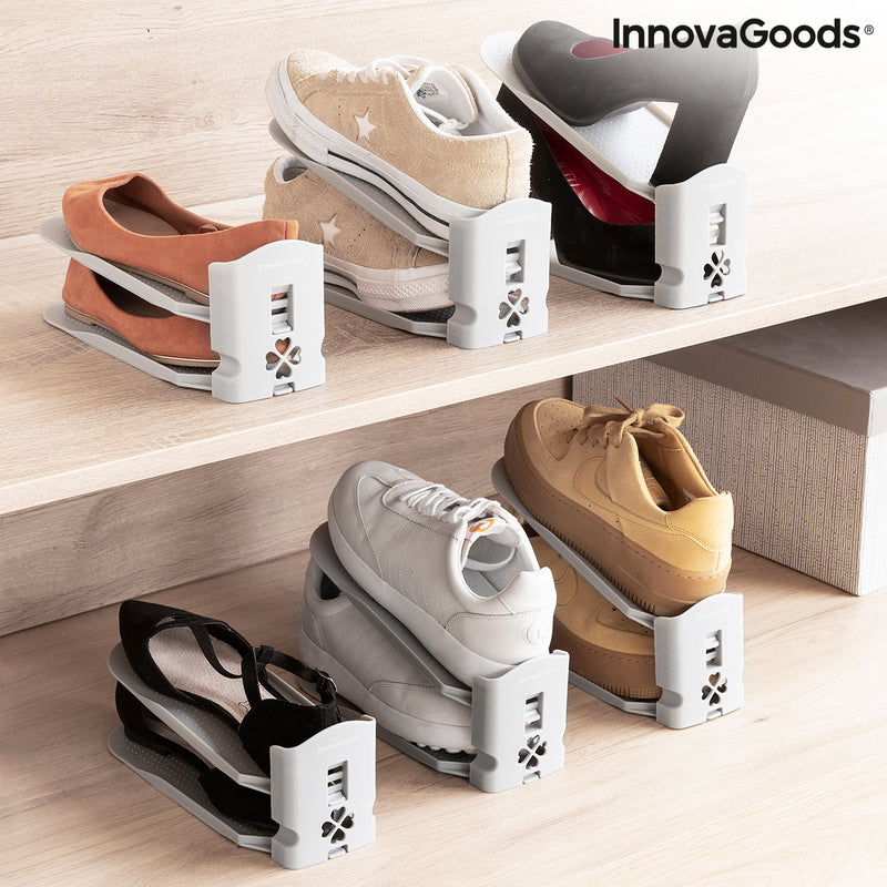 Range-chaussures Ajustable Sholzzer InnovaGoods 6 Unités